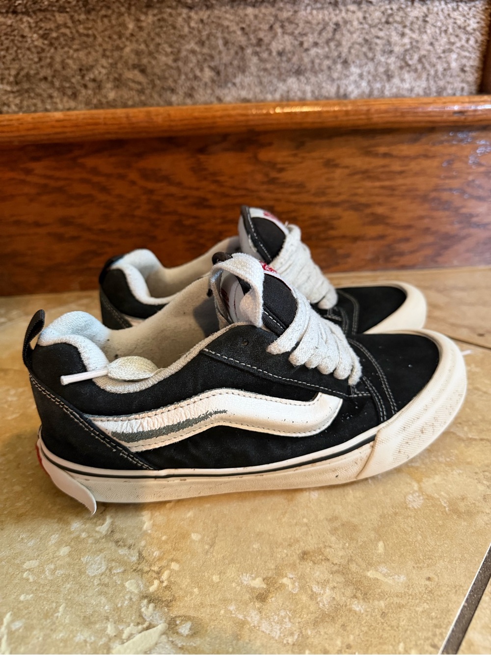 Vans Women’s Black & White Classic Skate Shoes